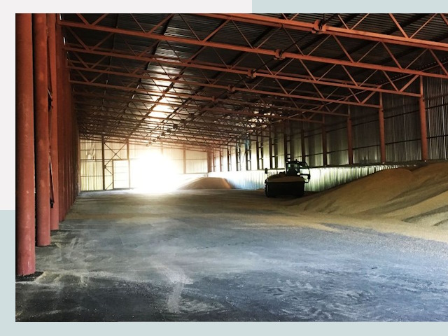 Строительство зернохранилищ в Саратове