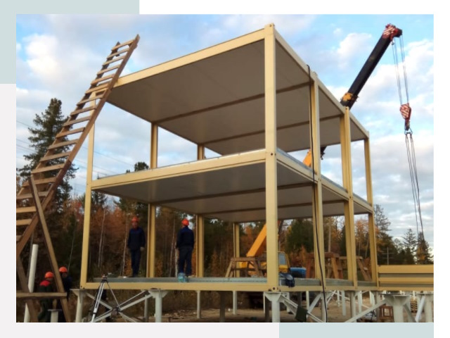 Строительство модульных здания Саратов