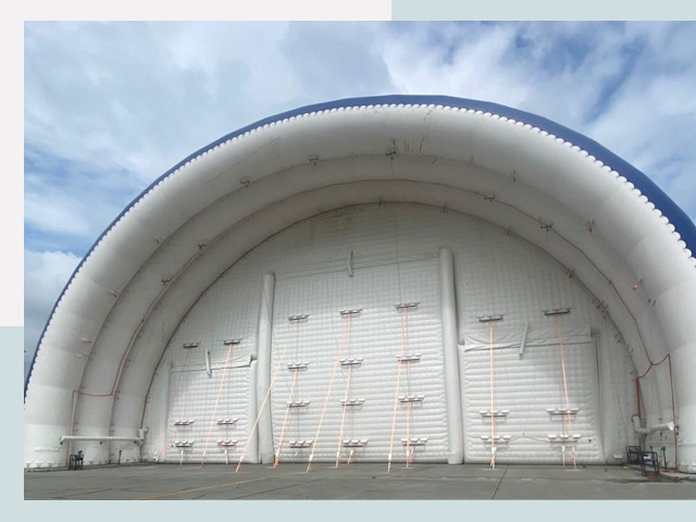 Пневмокаркасные ангары от СтальСтрой-Срт по цене от 614 руб.