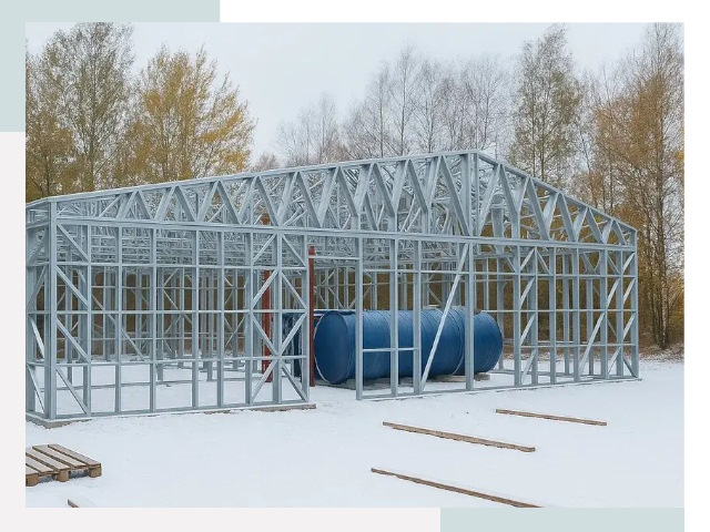 Металлические ангары в Саратове