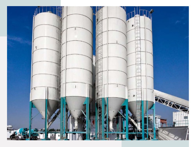 Строительство цементных силосов в Саратове