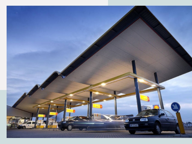 Навесы для АЗС в Саратов от 614 руб. - Защита и комфорт