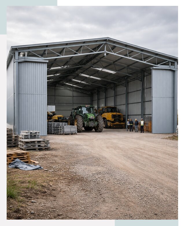 Ангары для сельхозтехники в Саратове от 20466 р. | СтальСтрой-Срт