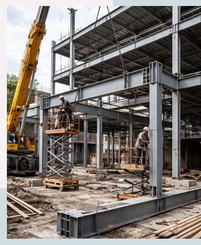 Строительство торгово-офисных зданий под ключ в Саратове