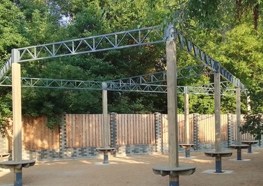 Терраса из металлоконструкций под ключ, проектирование, изготовление и монтаж от СтальСтрой-Срт